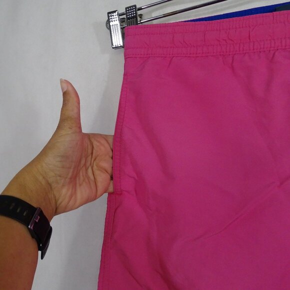 Vtg Y2K Polo Ralph Lauren Pink Swim Trunks Shorts Men Size M Mesh Lining FLAW - Picture 3 of 13